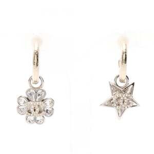 Chanel Cc Logo Star Clover Earrings #246675C14B
